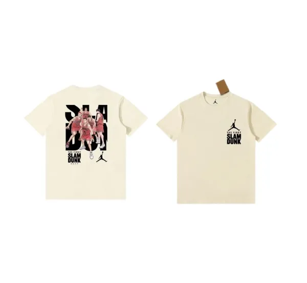 Air Jordan x Slam Dunk Graphic Tee Black T-Shirt - 3