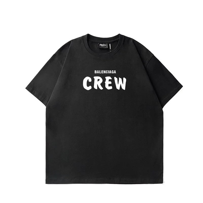 Balenciaga Crew Black T-Shirt