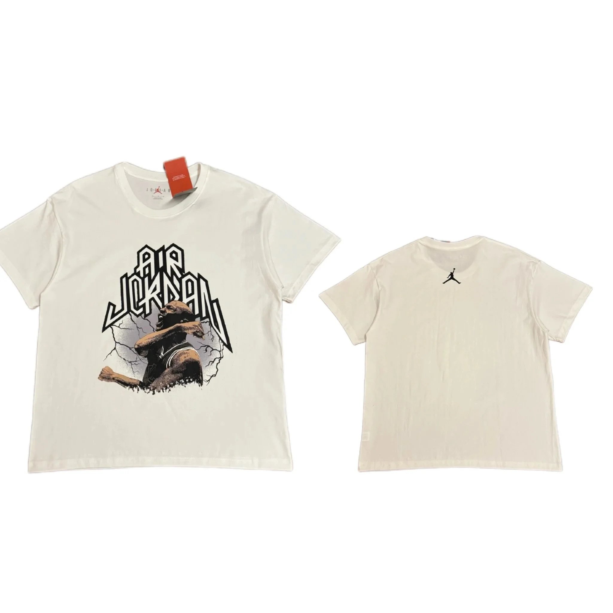 Air Jordan The First Slam Dunk White T-Shirt - 8