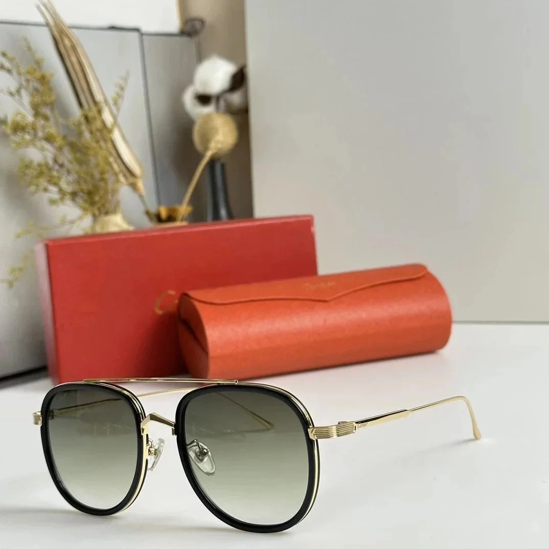 Cartier Eyewear CT0418O Rimless Rectangular Glasses — 15