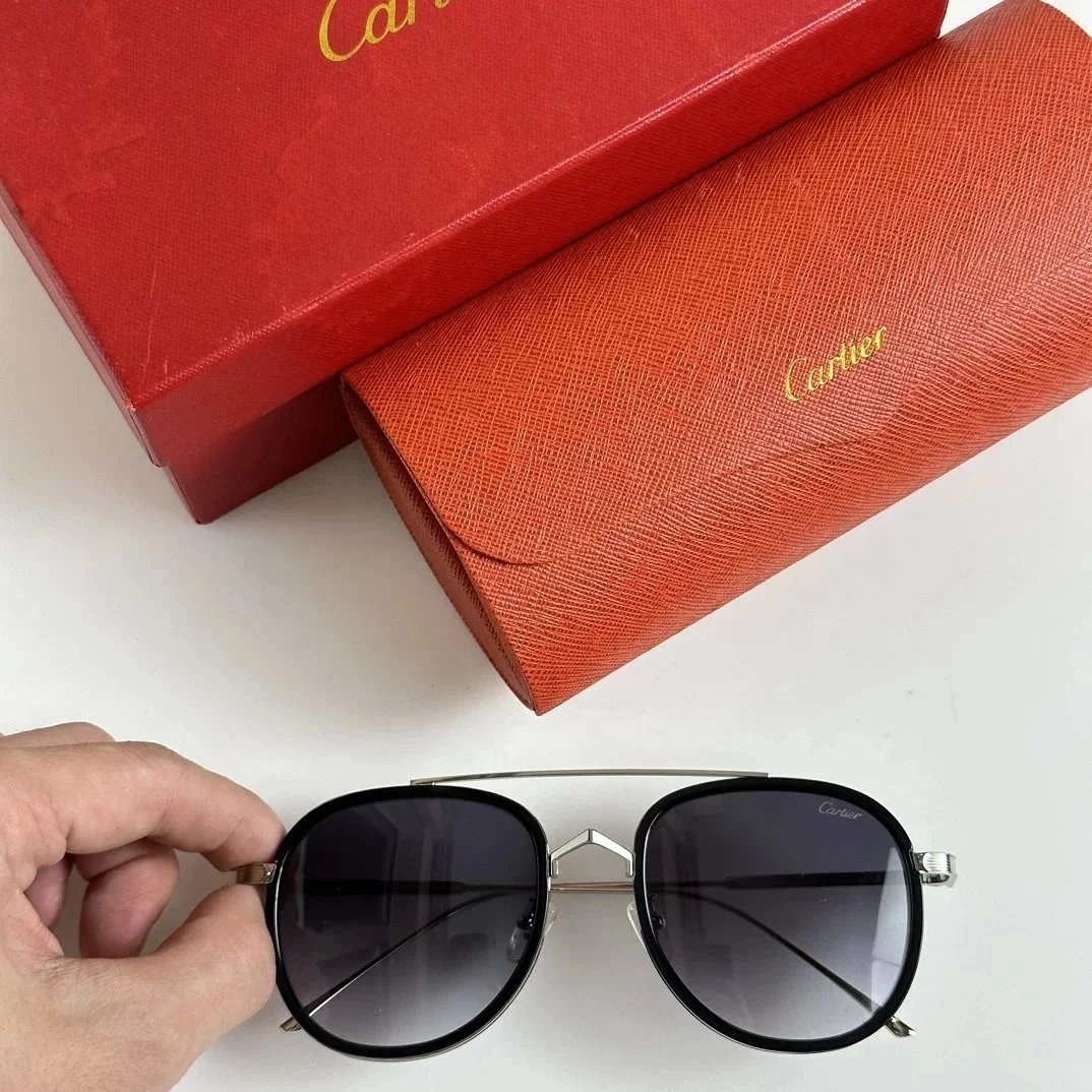 Cartier Eyewear CT0418O Rimless Rectangular Glasses — 19