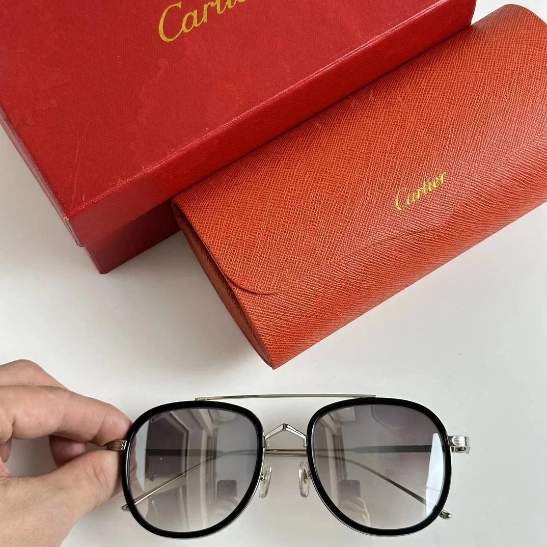 Cartier Eyewear CT0418O Rimless Rectangular Glasses — 20