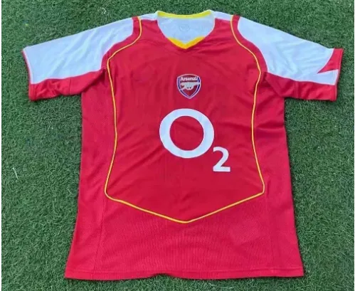 Arsenal FC 2004-05 Home Jersey Red/White - 1