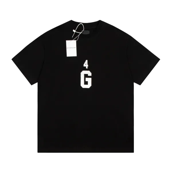 Givenchy 4G Logo Black T-Shirt - 1