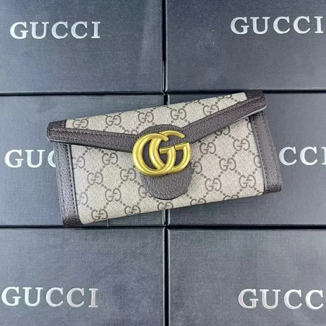 Gucci Wallets & Card Holders GG Monogram Web Stripe Wallet product detail image 6