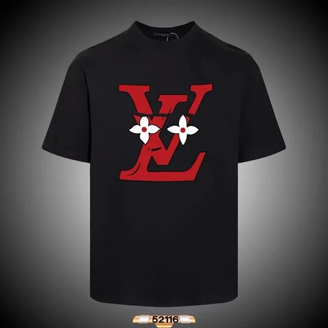 Louis Vuitton T-Shirts Short-sleeve graphic print product detail image 4