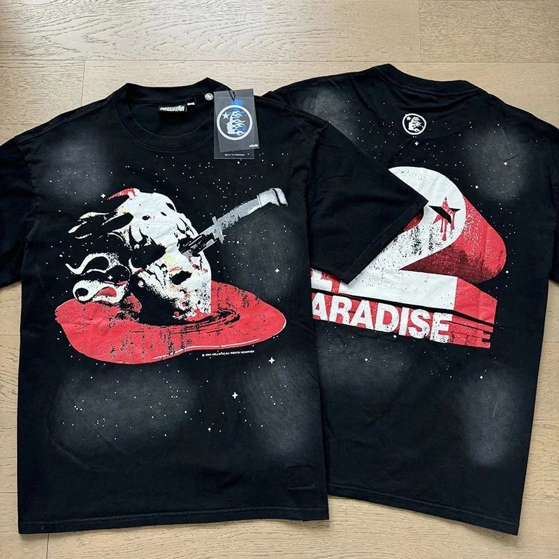 Hellstar T-Shirts Graphic short-sleeve T-shirt — x6703