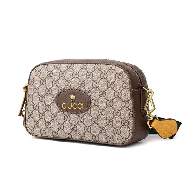 Gucci Crossbody Bags GG Monogram Camera Bag with Web Strap product detail image 4