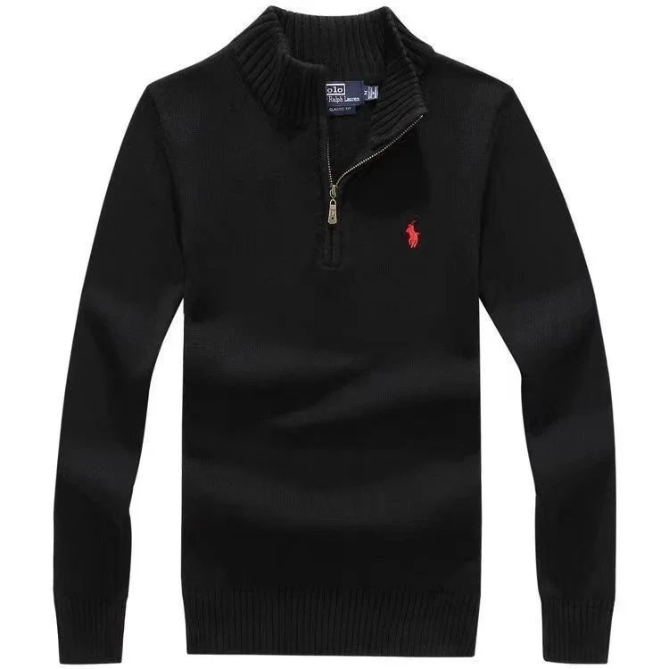Polo Ralph Lauren Knitwear Quarter-Zip Mock-Neck Knit Sweater image 1
