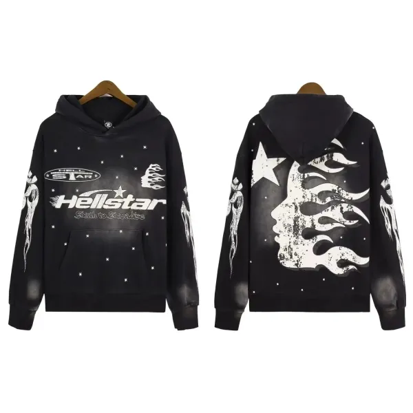 Hellstar Summer Love Graphic Hoodie White - 5