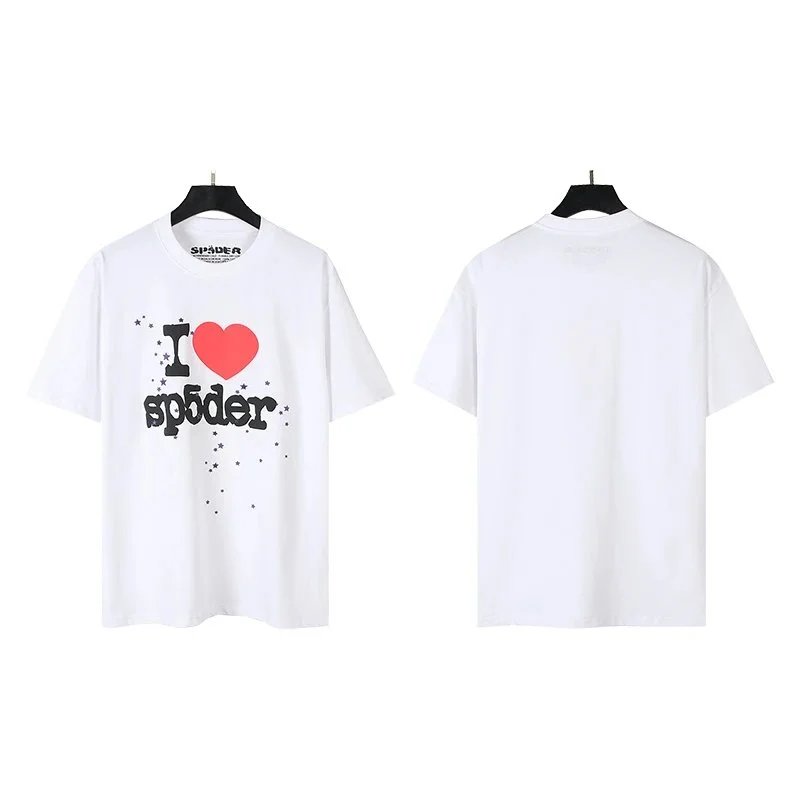 Sp5der I Love Sp5der White Graphic T-Shirt - 1