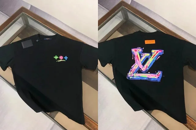 Louis Vuitton T-Shirts Graphic Short-Sleeve product detail image 1