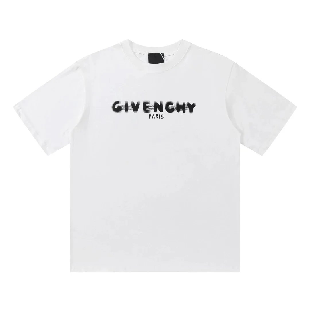 Givenchy T-Shirts Short-Sleeve Logo Graphic — 35