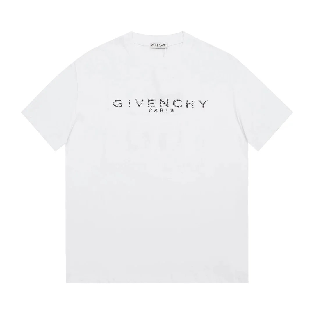 Givenchy T-Shirts Short-Sleeve Logo Graphic — 40