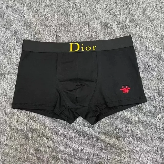 Dior Underwear Men's boxer briefs with spider embroidery product detail image 3