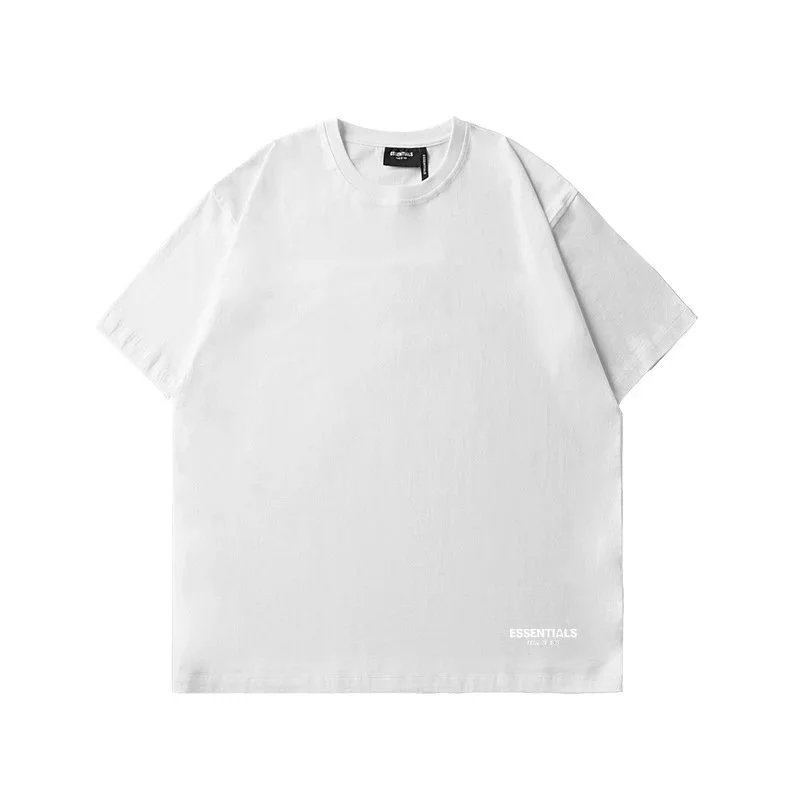 Fear of God T-Shirts Oversized Graphic Logo T-Shirt — 19