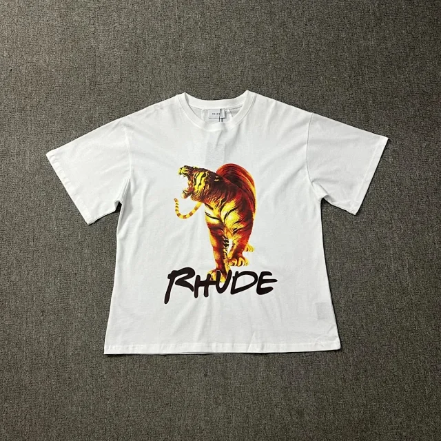 Rhude T-Shirts Short-Sleeve Graphic Print T-Shirt product detail image 2