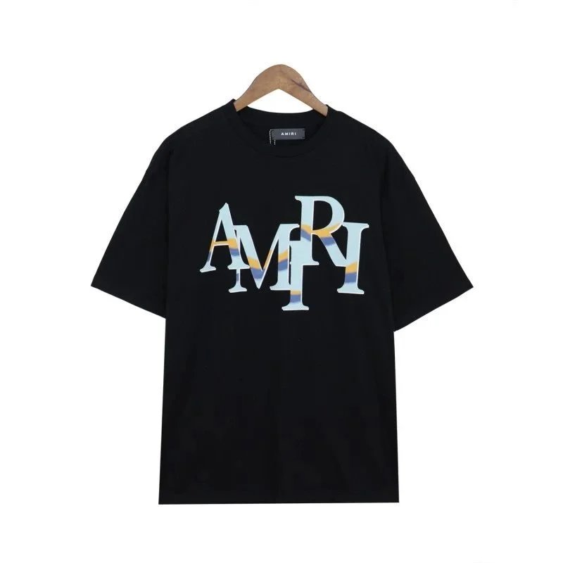 AMIRI Shorts Washed logo drawstring — 2192 black