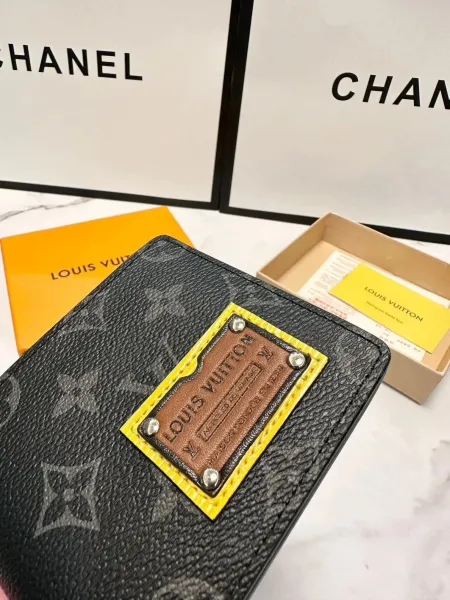 Louis Vuitton Monogram Empreinte Long Wallet Black - 4