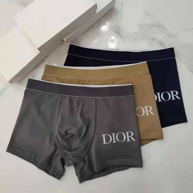 Dior Underwear Men's boxer briefs with spider embroidery product detail image 9