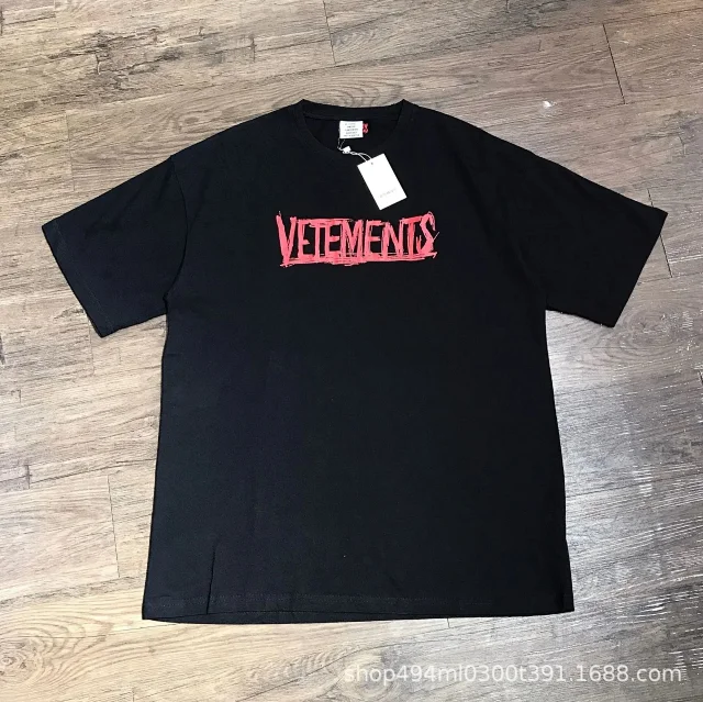 Vetements T-Shirts Logo-Print product detail image 7