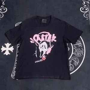 SYNA.TRIBE Graffiti Logo Black T-Shirt - 3