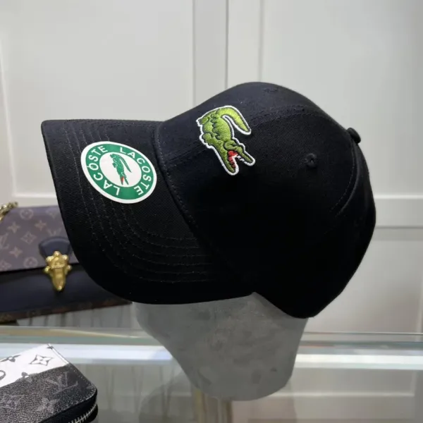 Lacoste Crocodile Patch Baseball Cap Blue - 2