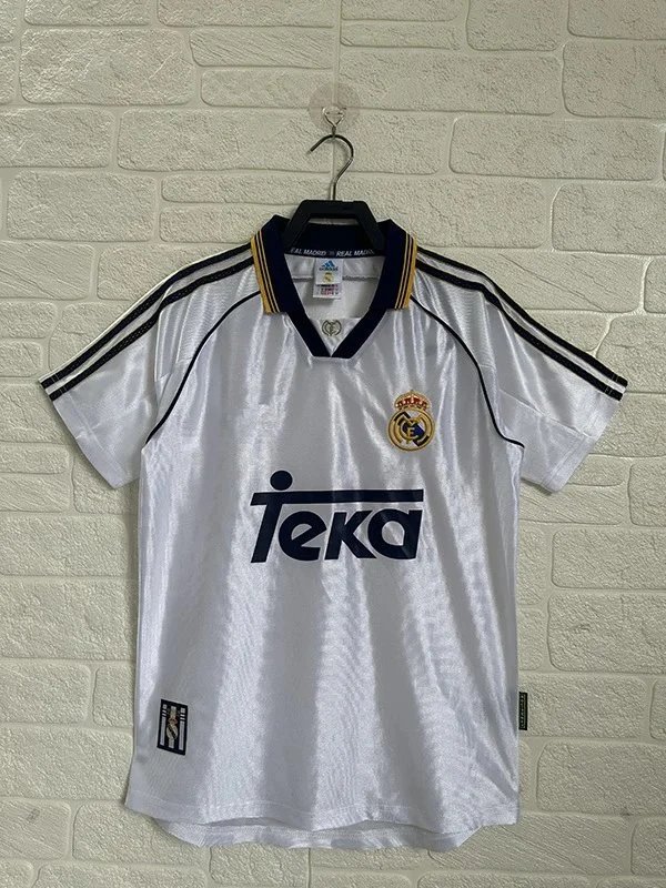 Kelme Football Jerseys Real Madrid Jersey — 98-00 Real Madrid home kit