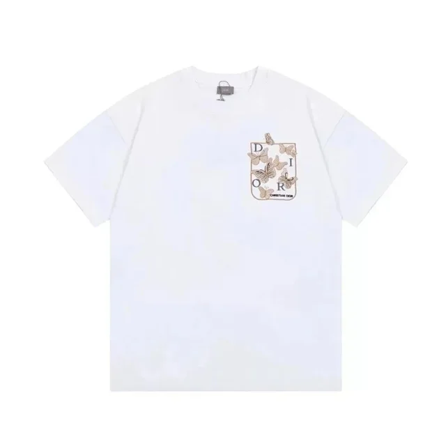 Dior T-Shirts Short-sleeve logo graphic product detail image 2