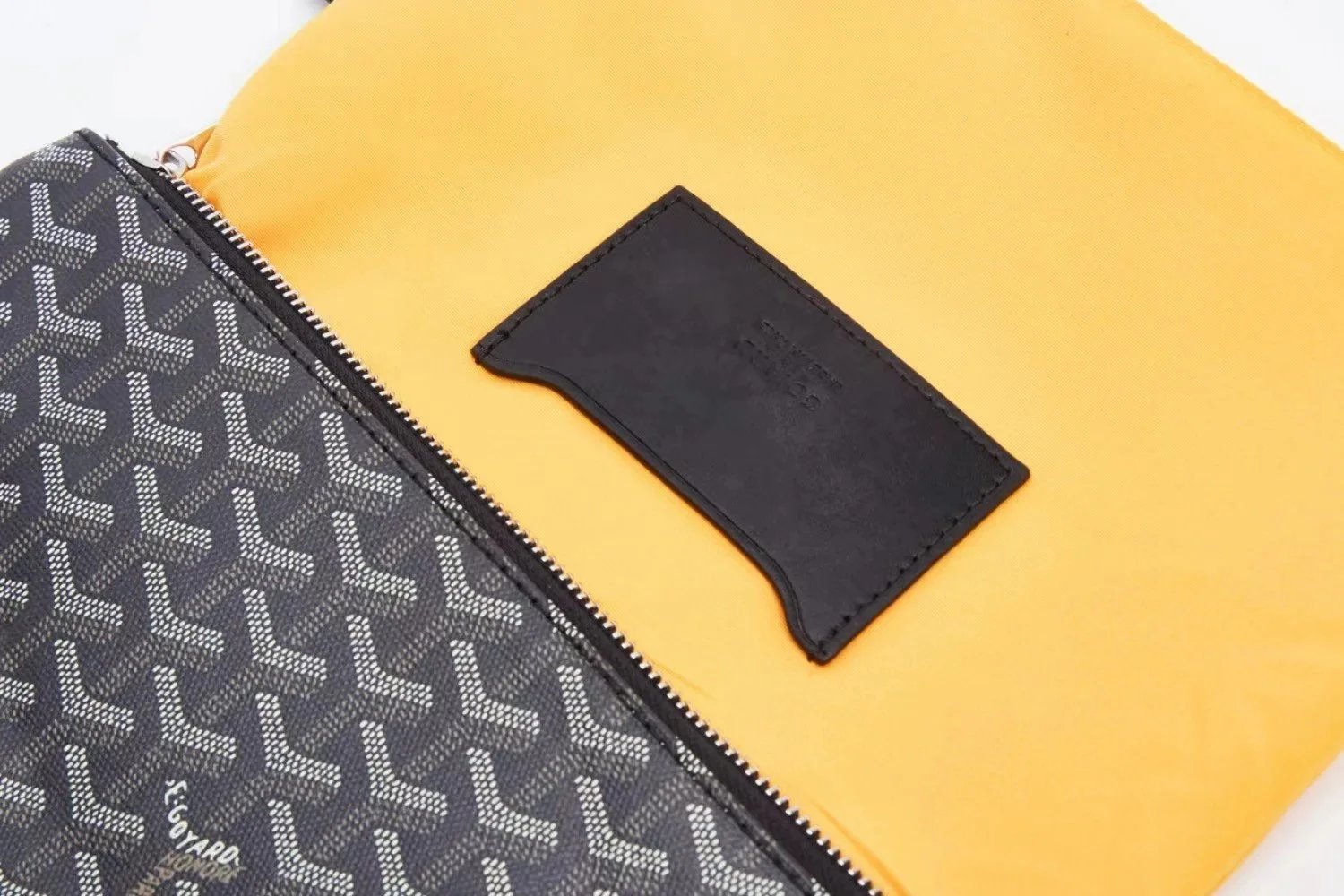 Goyard Saint Louis Pouch Red Coated Canvas Clutch - 9