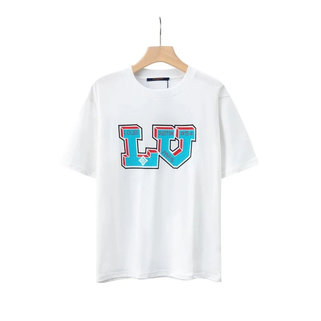 Louis Vuitton T-Shirts Graphic Print Short-Sleeve T-Shirt — 28