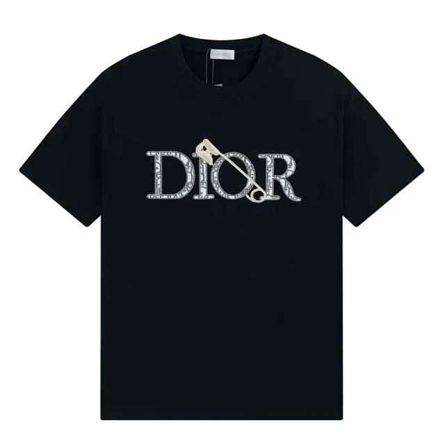 Dior T-Shirts DR42-55 logo graphic short-sleeve product detail image 1