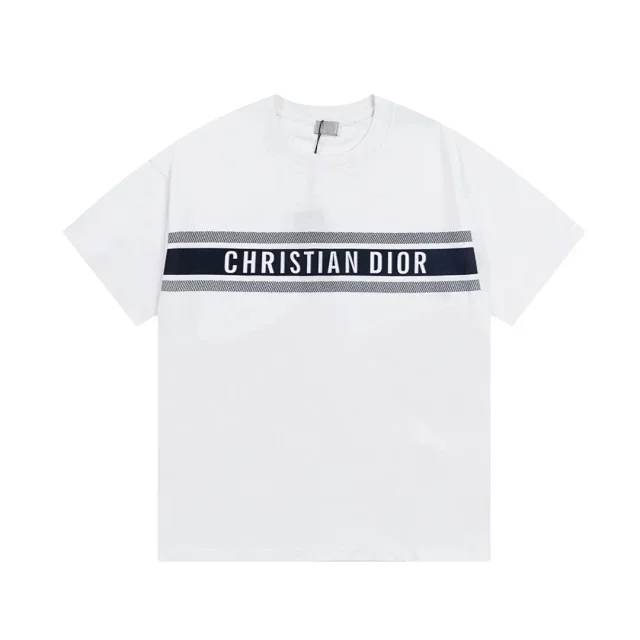 Dior T-Shirts DR42-55 logo graphic short-sleeve product detail image 5