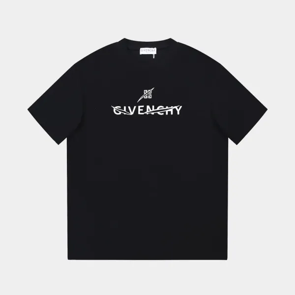 Givenchy Logo Graphic Black T-Shirt - 1
