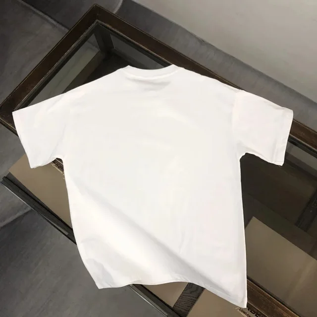 Prada T-Shirts Short-Sleeve Triangle Logo T-Shirt product detail image 9