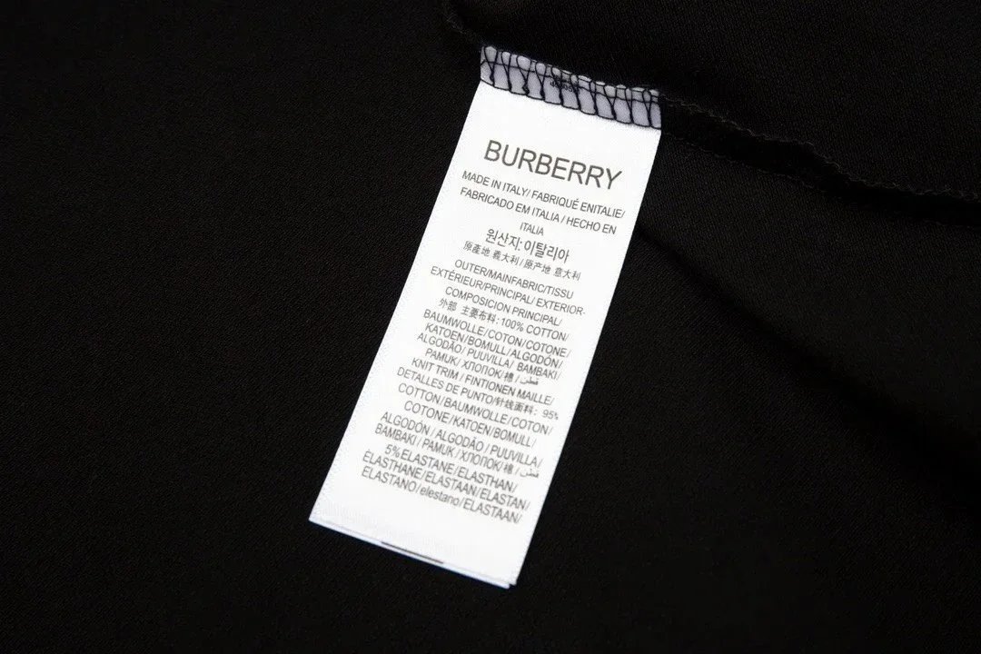 Burberry Shirts Short-Sleeve Check-Collar Polo Shirt image 8