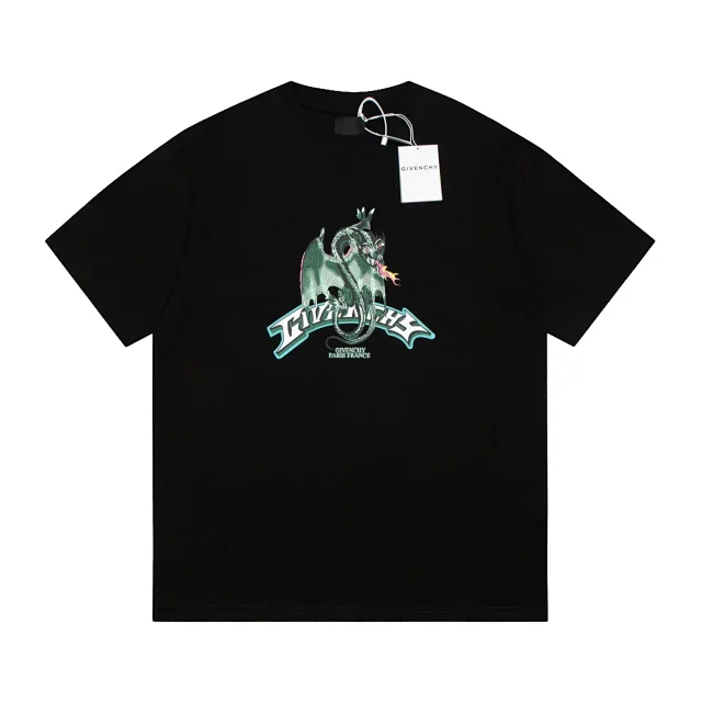 Givenchy T-Shirts Graphic Logo T-Shirt product detail image 2