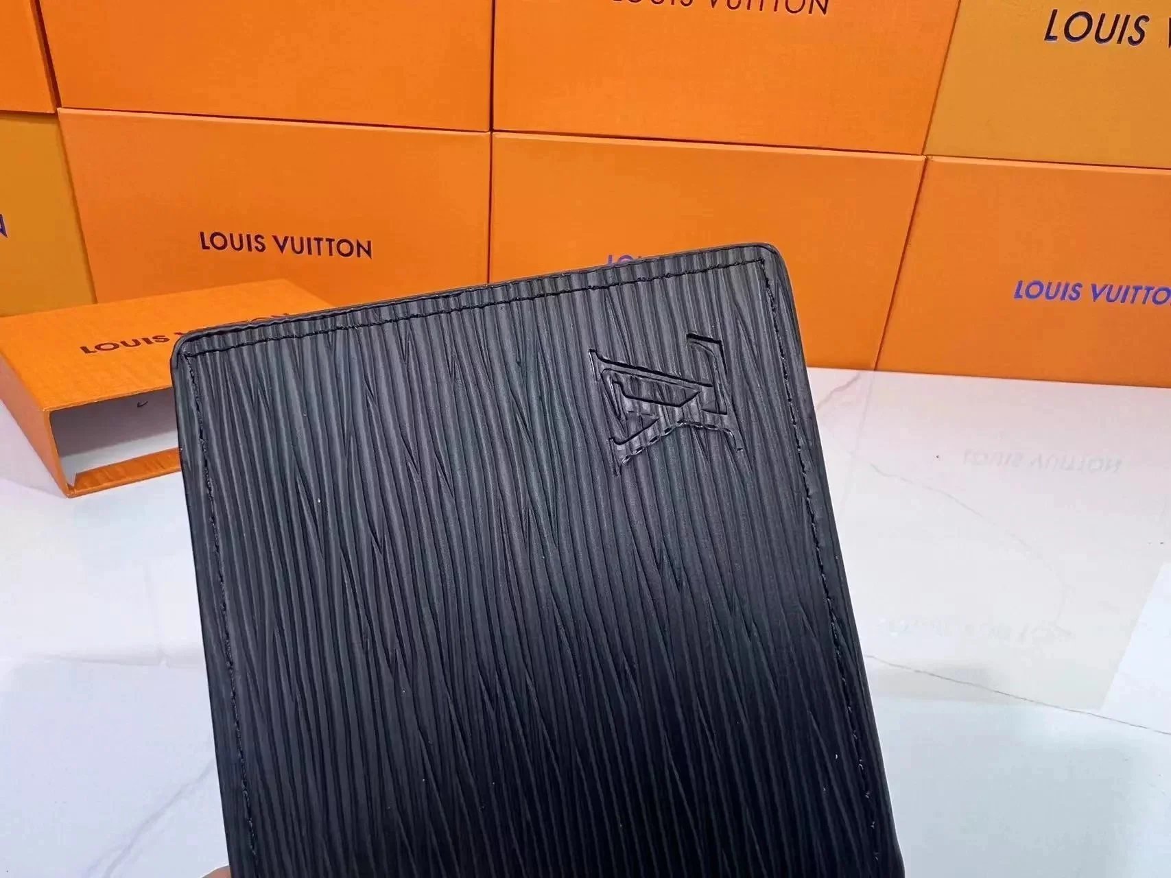 Louis Vuitton Monogram Eclipse Black Bifold Wallet - 33