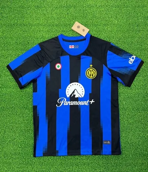 Inter Milan x Paramount+ 2023-24 Home Jersey Blue/Black - 1