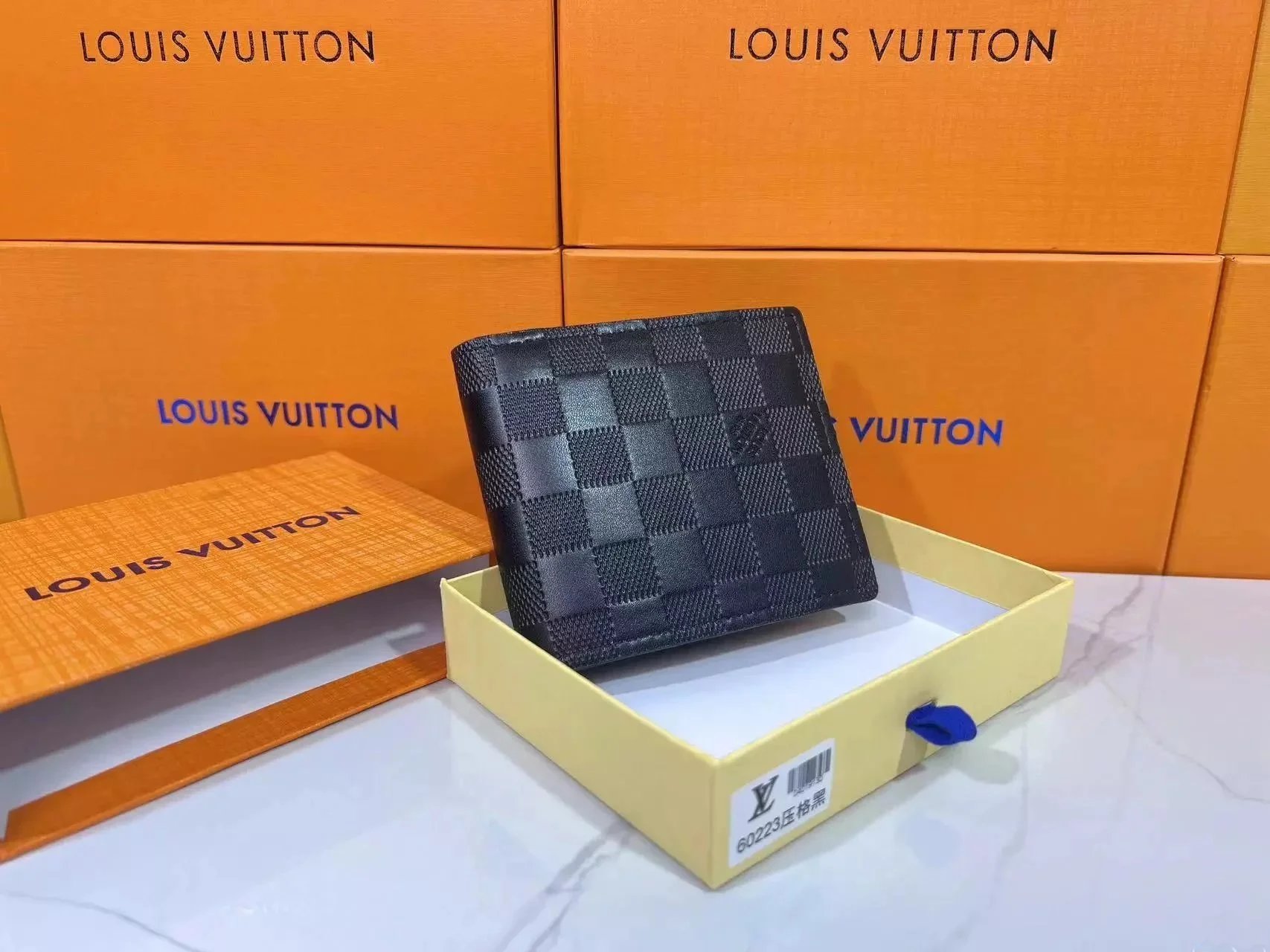 Louis Vuitton Monogram Eclipse Black Bifold Wallet - 43