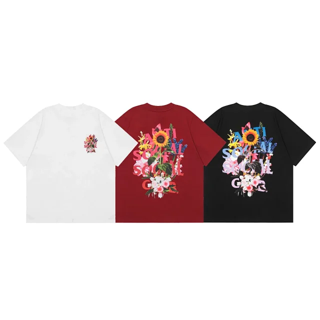 Anti Social Club T-Shirts Logo Graphic Print product detail image 6