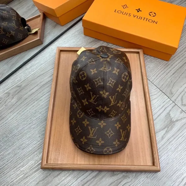 Louis Vuitton Damier Ebene Baseball Cap Brown - 9