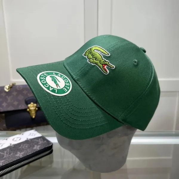Lacoste Crocodile Patch Baseball Cap Blue - 4