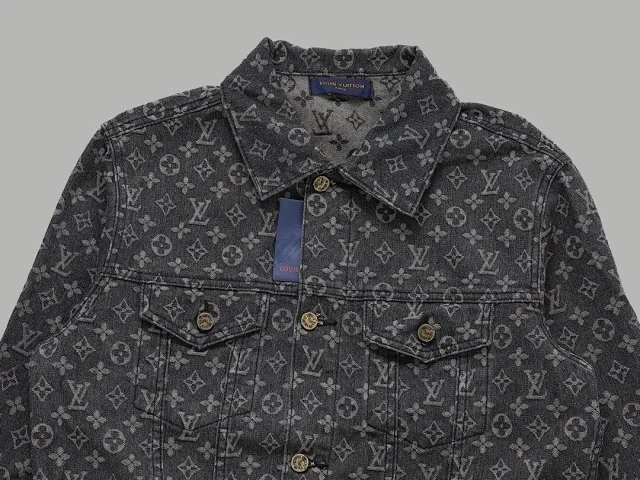 Louis Vuitton Jackets Monogram denim trucker jacket product detail image 5