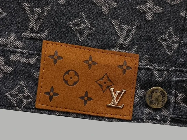 Louis Vuitton Jackets Monogram denim trucker jacket product detail image 7