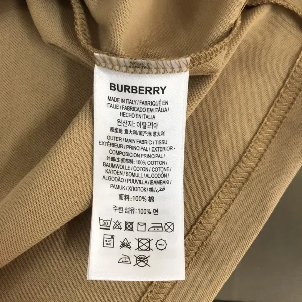 Burberry Embroidered Pocket T-Shirt White - 8