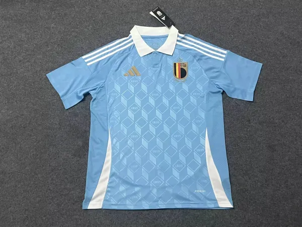 Adidas Belgium National Team 2024 Away Jersey Light Blue - 1