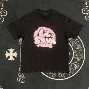 SYNA.TRIBE Graffiti Logo Black T-Shirt - 2