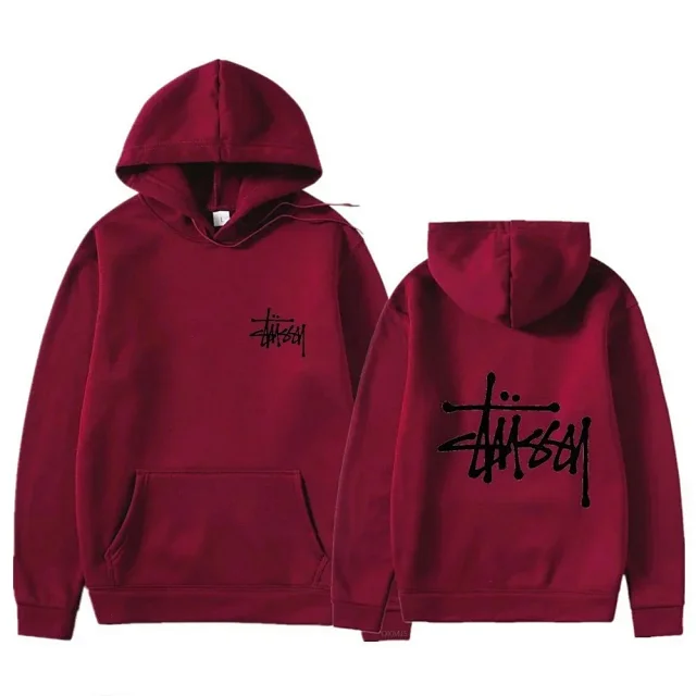 Stüssy Hoodies & Sweatshirts Logo Print Pullover Hoodie product detail image 7