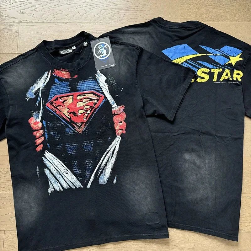 Hellstar T-Shirts Graphic short-sleeve T-shirt — X6705